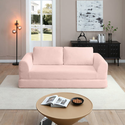 Modern Corduroy Folding Sofa Bed and Couch