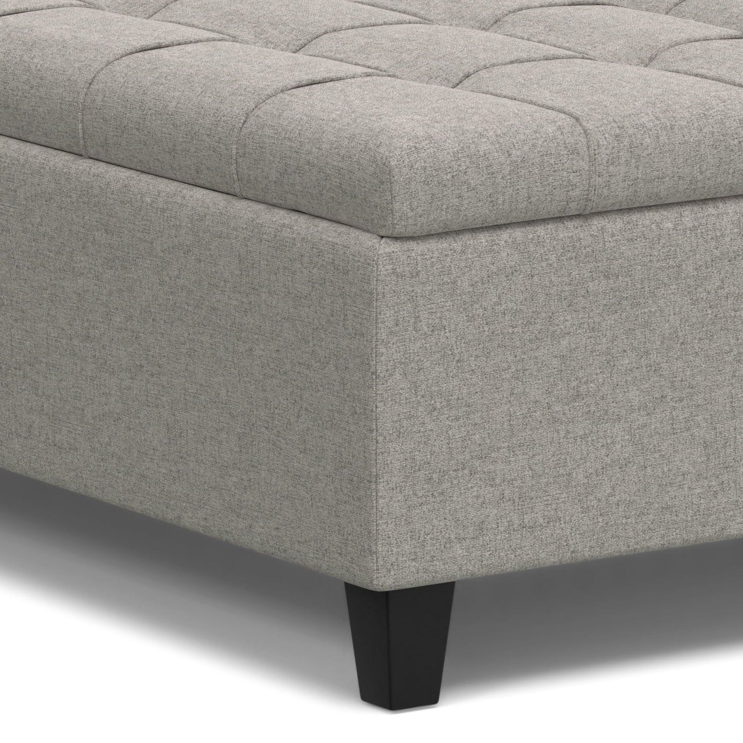 Harrison Upholstered Coffee Table Storage Ottoman