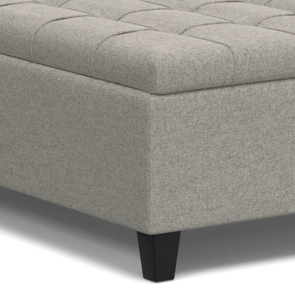 Harrison Upholstered Coffee Table Storage Ottoman