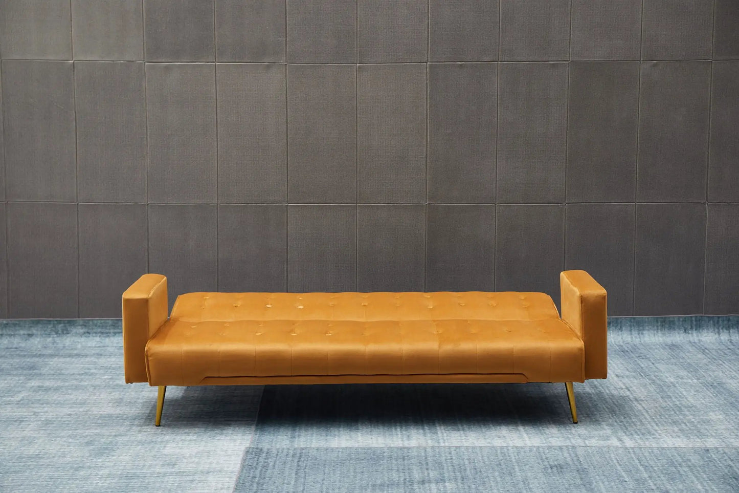 Compact Design Sofa Bed with Premium Fabric
