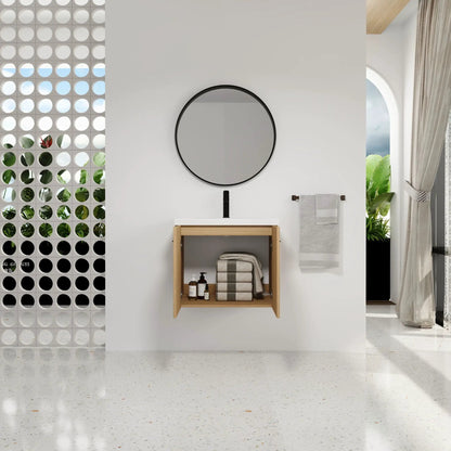 Floating Bathroom Vanity with Sink Wall Mounted