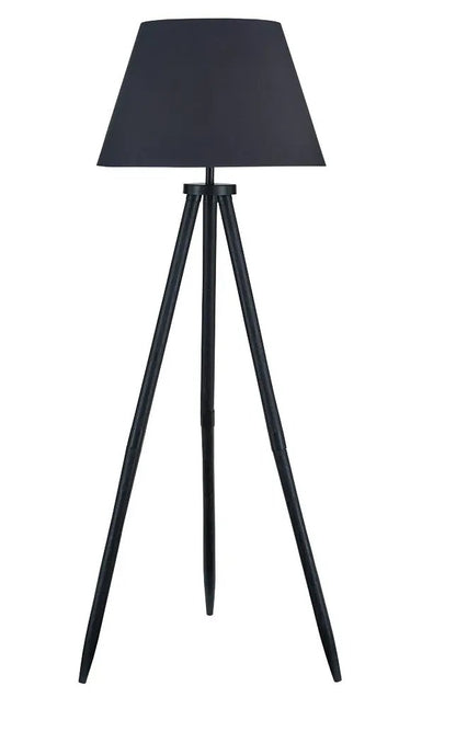 Orhan wood floor lamp black tripod legs Unique Piece Furniture on Tampa Home & Garden Store