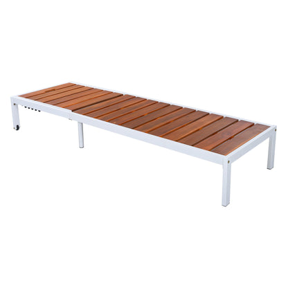 Outdoor Chaise Pool Chair For Reading And Sunbath