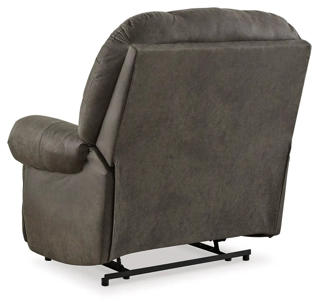 Camera Time Zero Wall Recliner gunmetal gray fabric by Unique Piece Furniture on Tampa Home & Garden Store