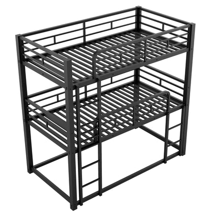 Triple Bunk Bed with Sturdy Construction