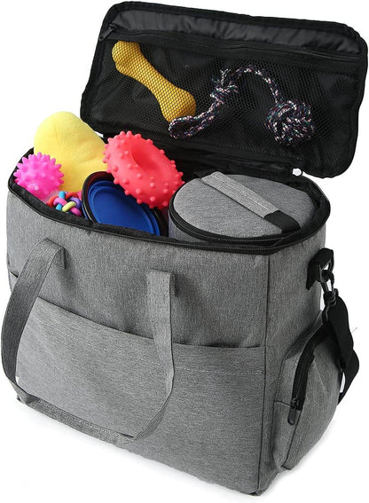 Dog Travel Bag Airline Approved Travel Set Bowls