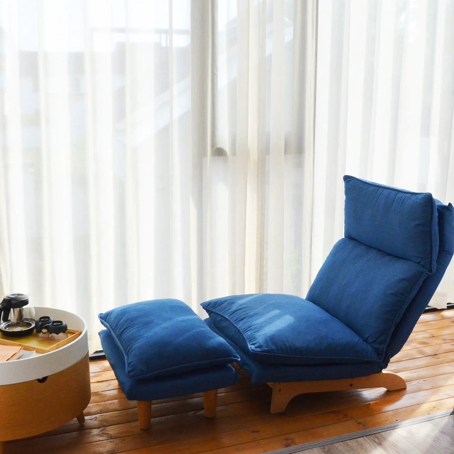 Single Lazy Sofa Chair Leisure Foldable Recliner