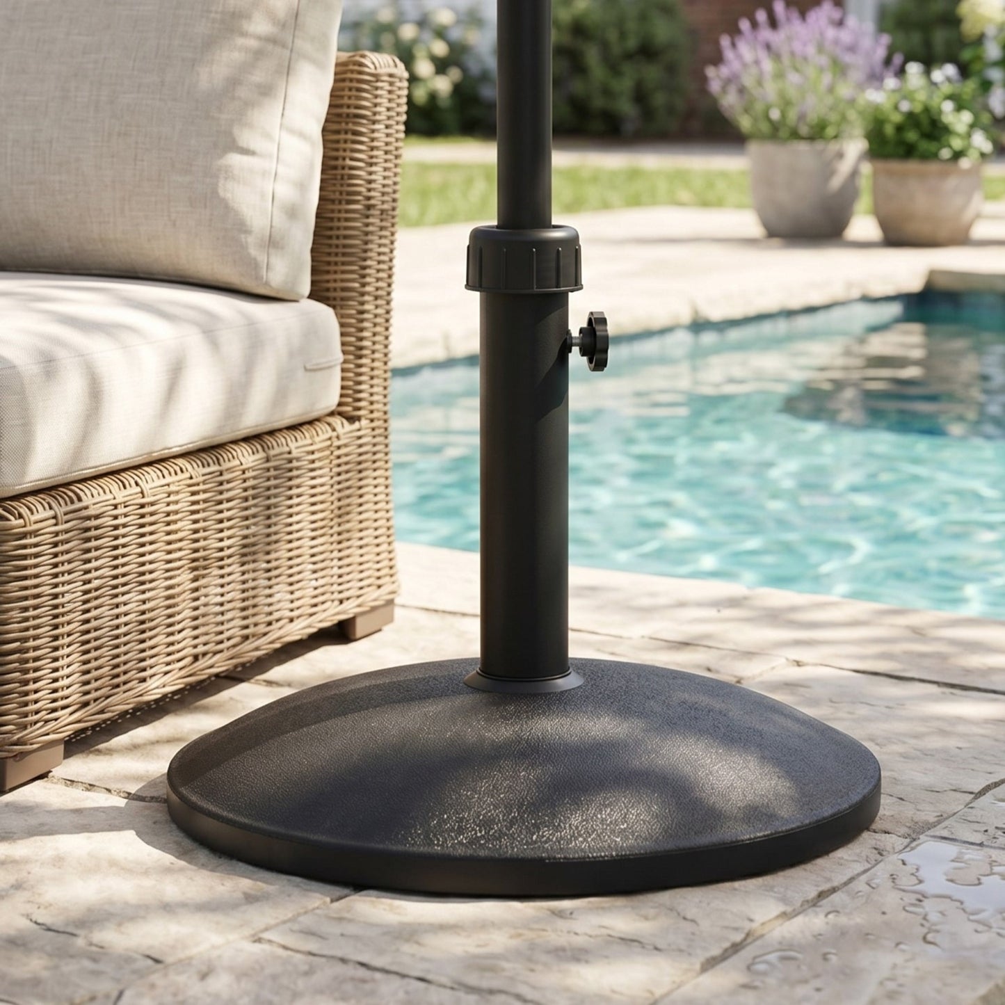 Ander Outdoor 35 Pound Umbrella Base For Patios