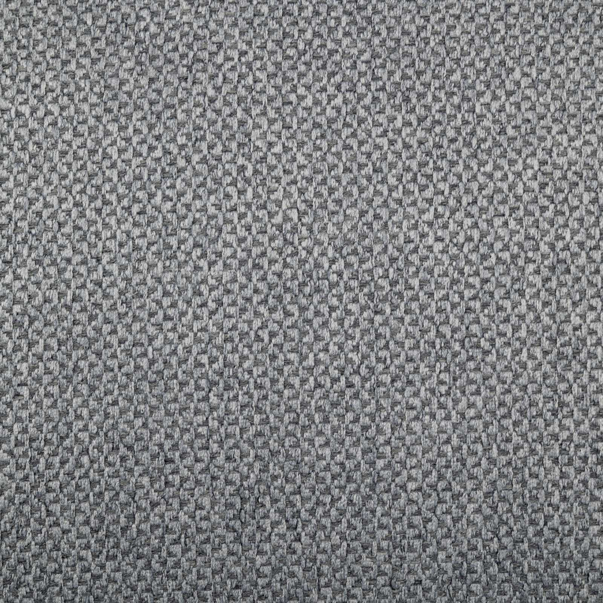 Gray textured upholstery fabric close-up with basketweave weave on Tampa Home & Garden Store