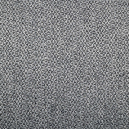 Gray textured upholstery fabric close-up with basketweave weave on Tampa Home & Garden Store