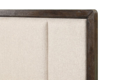 Upholstered Headboard and Footboard Bed Frame