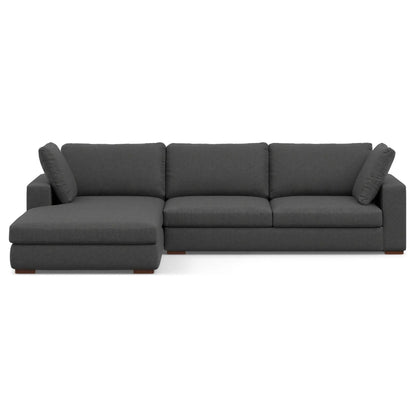 Charlie Upholstered Deep Seater Sectional Sofa
