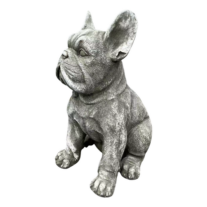 Heavy Duty French Bulldog Resin Statue for Garden