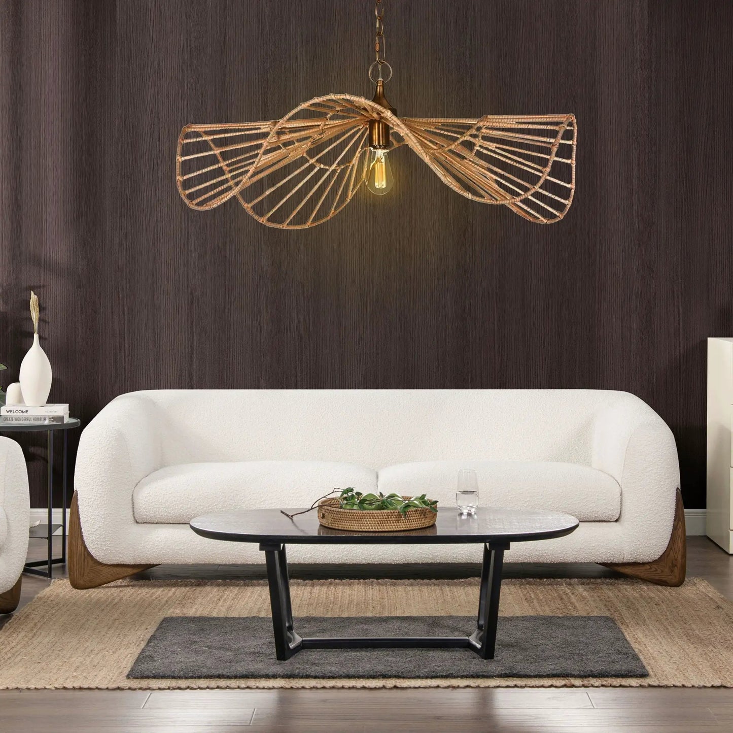 Alpine Luxurious Sherpa Bouclé Sofa For Comfort