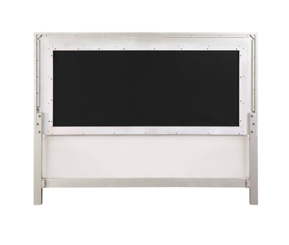 Sliverfluff LED Storage Bed with Padded Headboard