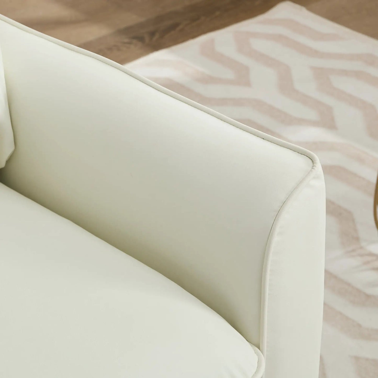 Nordic Retro Light Upholstered Sofa Chair