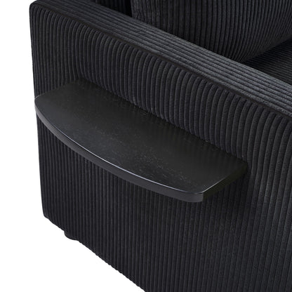 Foldable Sleeper Sofa with USB Ports and Storage