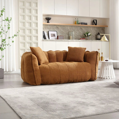 Cozy Beanbag Chair With Resilient Foam Core For 2