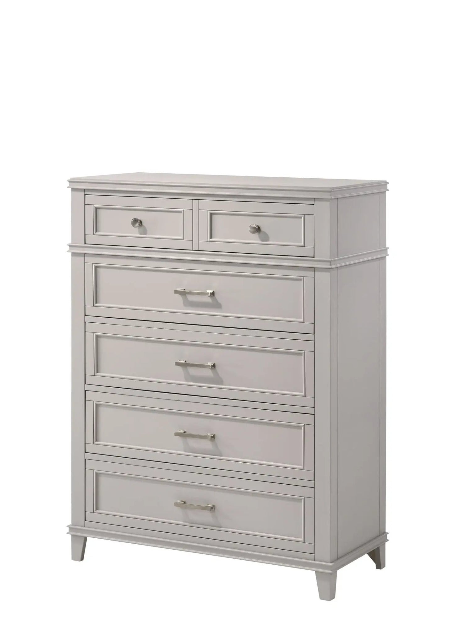 5 Drawer Chest with Antique Finish for Storage