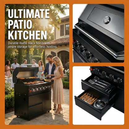 43 Inch Stainless Steel Professional Grill