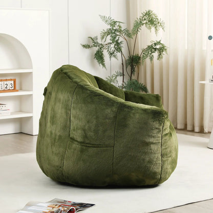 Beanbag Chair with Armrests High Density Foam