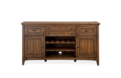 Bay Creek Buffet Hutch and Toasted Nutmeg Finish