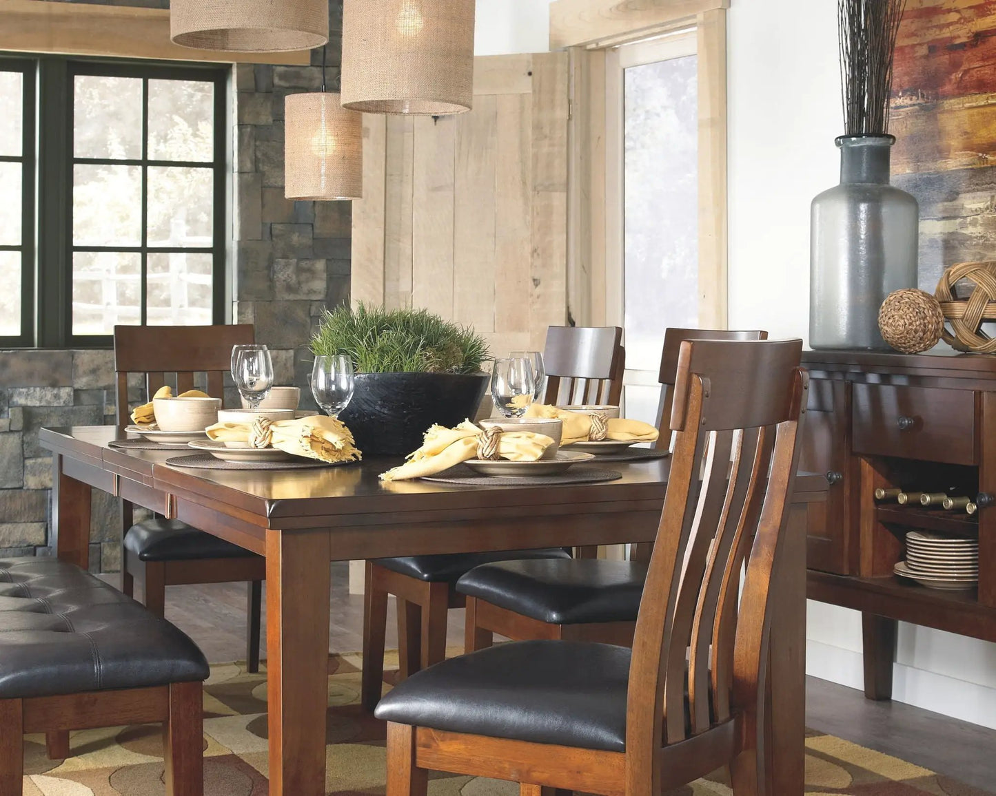 Ralene Dining Room Set with Extension Table