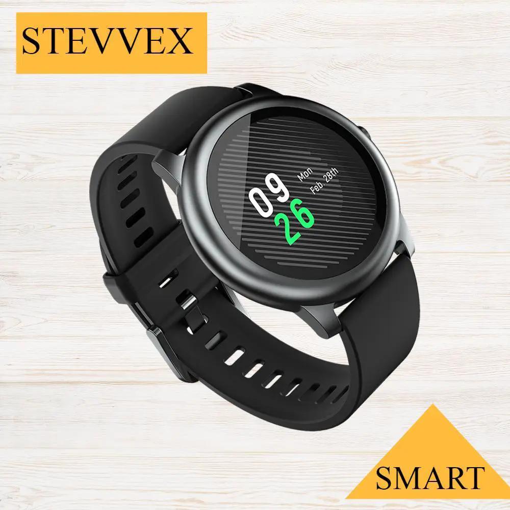 Stevvex Solar Smart Watch with Heart Rate Monitor