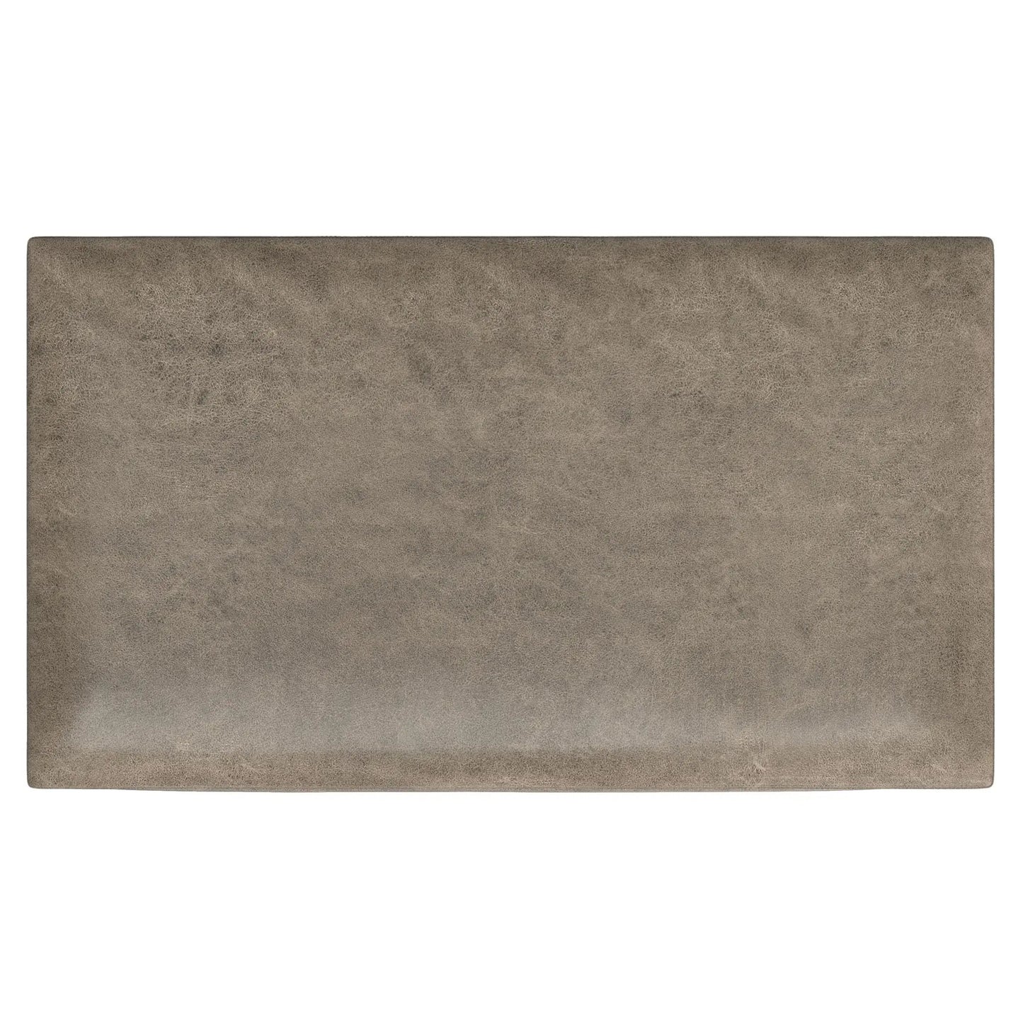 Owen multifunctional square coffee table storage ottoman in distressed brown faux leather on Tampa Home & Garden Store