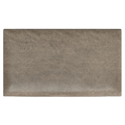 Owen multifunctional square coffee table storage ottoman in distressed brown faux leather on Tampa Home & Garden Store