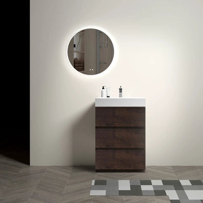 Alice Bathroom Vanity with Large Storage and Sink
