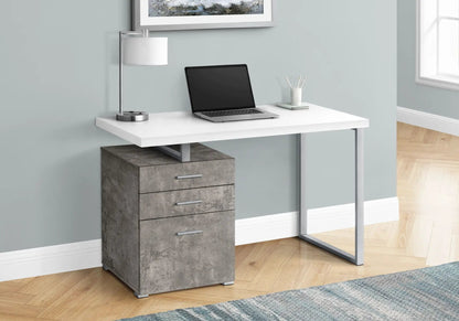 Computer Desk Left Right Setup Storage Drawers