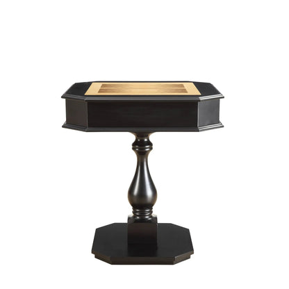 Bishop Reversible Chess Checker Table with Tray