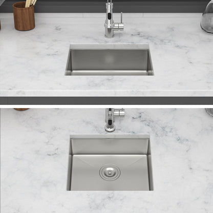 Modern Deep Single Bowl and Stainless Steel Sink