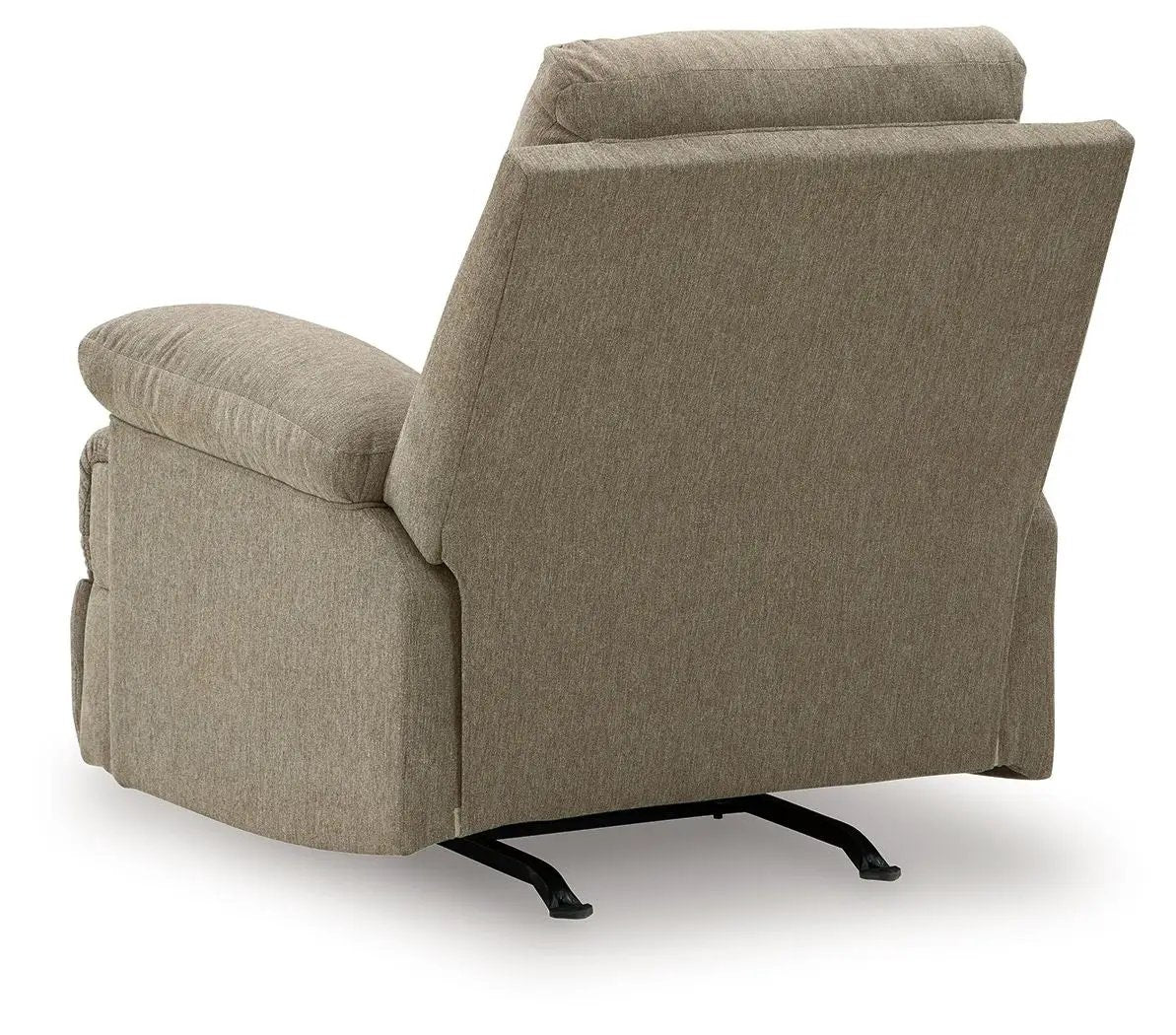 Side-Swipe Rocker Recliner, beige fabric, Unique Piece Furniture rocker chair on Tampa Home & Garden Store