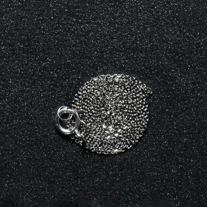 14k white gold diamond-cut cable chain necklace 0.7mm by Bids.com on Tampa Home & Garden Store
