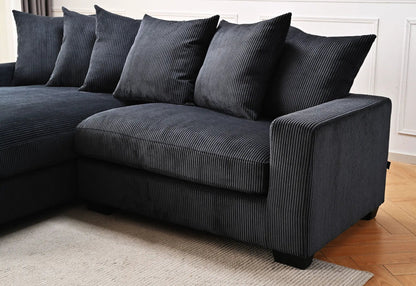 Luxe Oversized 2 Piece Sectional Sofa for Living