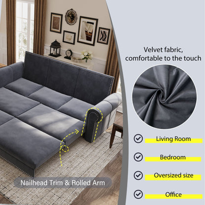 3 In 1 Convertible Sleeper and King Lounger