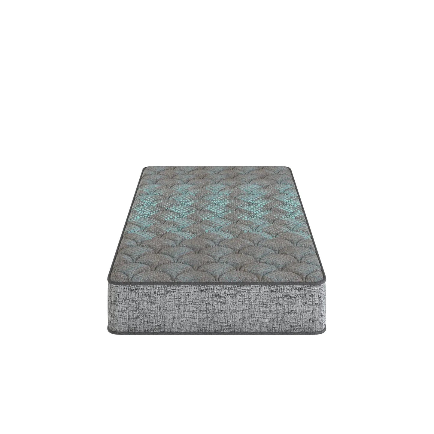 Comfort Care 7in Foam Core Mattress, memory foam, blue-gray quilted cover by Unique Piece Furniture on Tampa Home & Garden Store