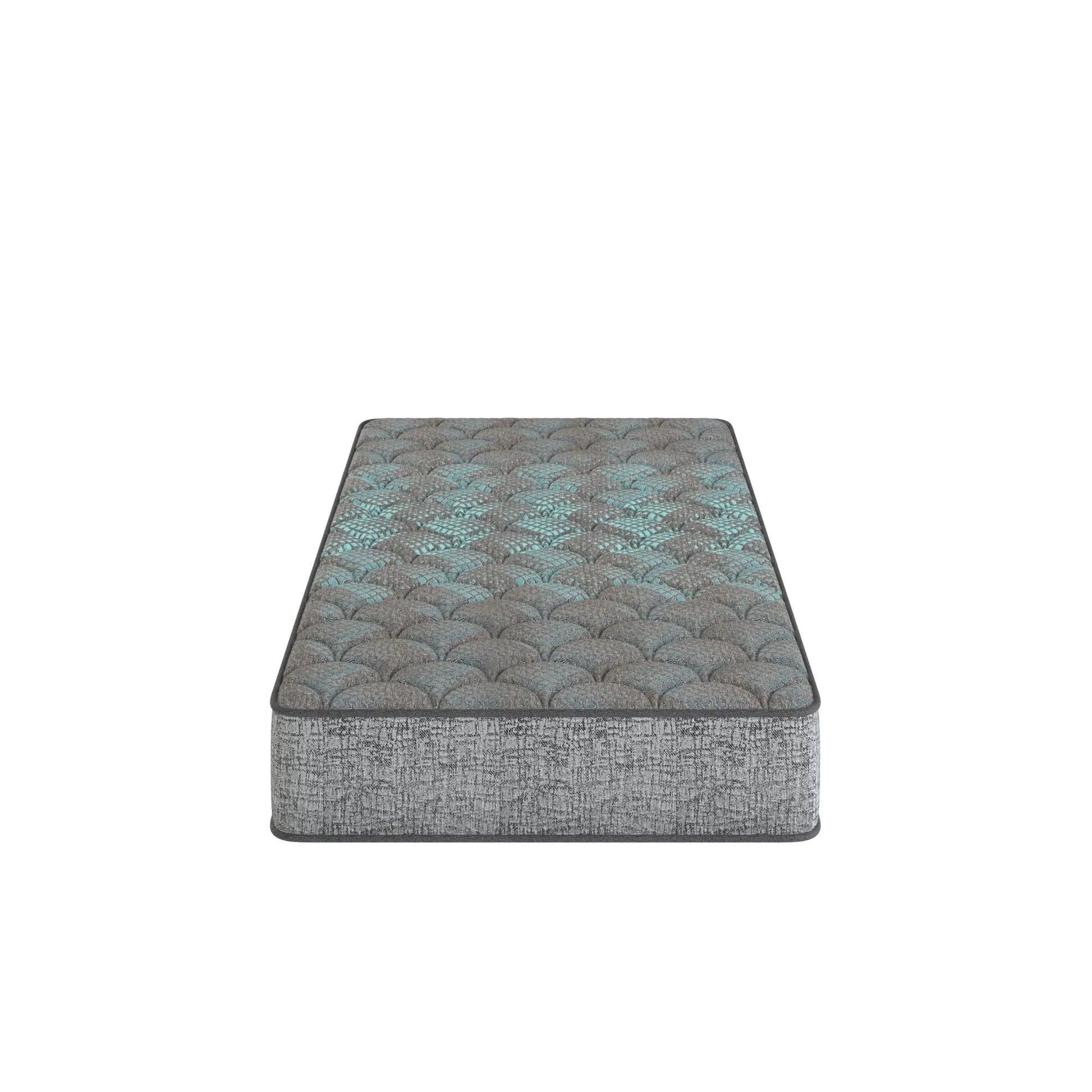 Comfort Care 7in Foam Core Mattress, memory foam, blue-gray quilted cover by Unique Piece Furniture on Tampa Home & Garden Store