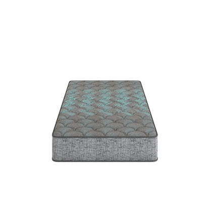 Comfort Care 7in Foam Core Mattress, memory foam, blue-gray quilted cover by Unique Piece Furniture on Tampa Home & Garden Store