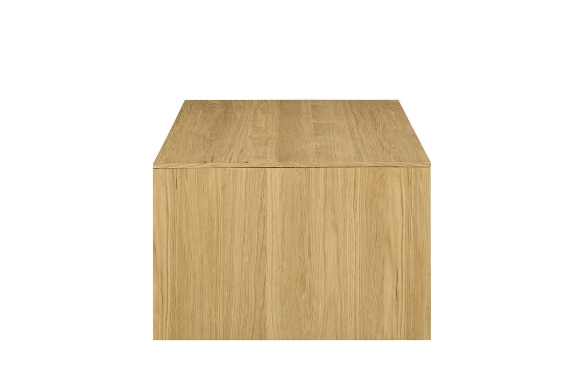 Harold Wood Coffee Table light brown solid pine construction by HouseOfZazla on Tampa Home & Garden Store