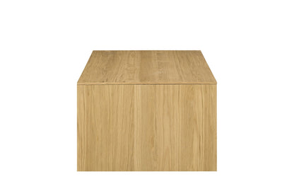 Harold Wood Coffee Table light brown solid pine construction by HouseOfZazla on Tampa Home & Garden Store