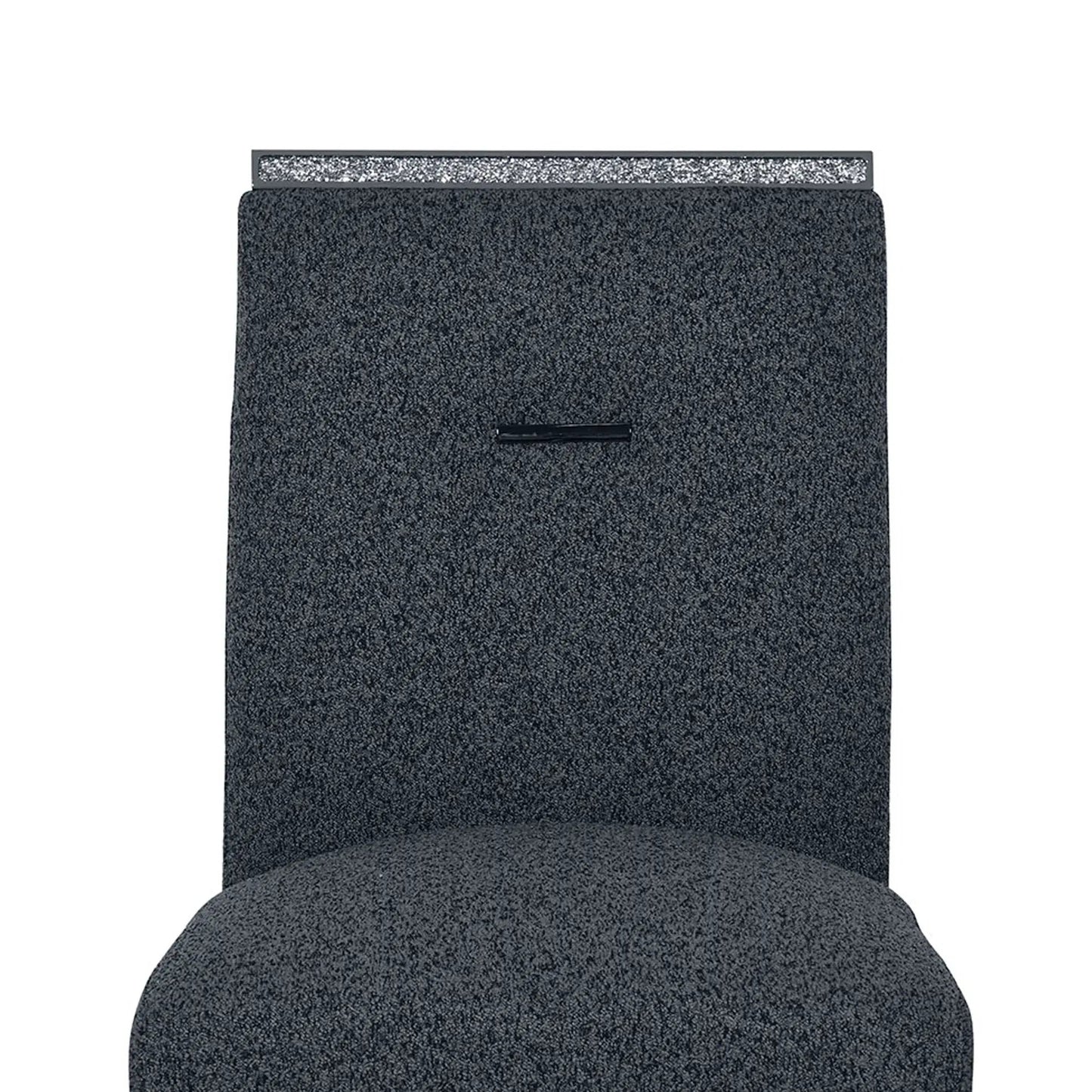 Ariya Bar Stools Set of Two in Dark Gray