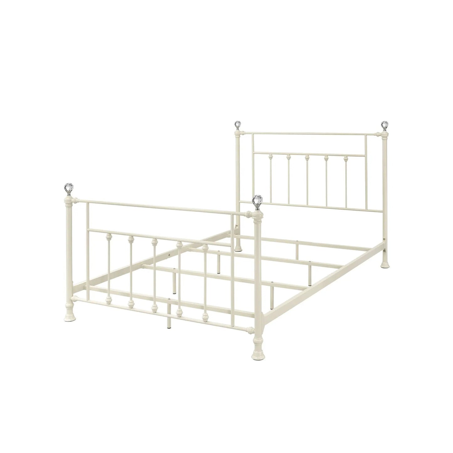 Comet Bed With Elegant Spindle Design and Frame