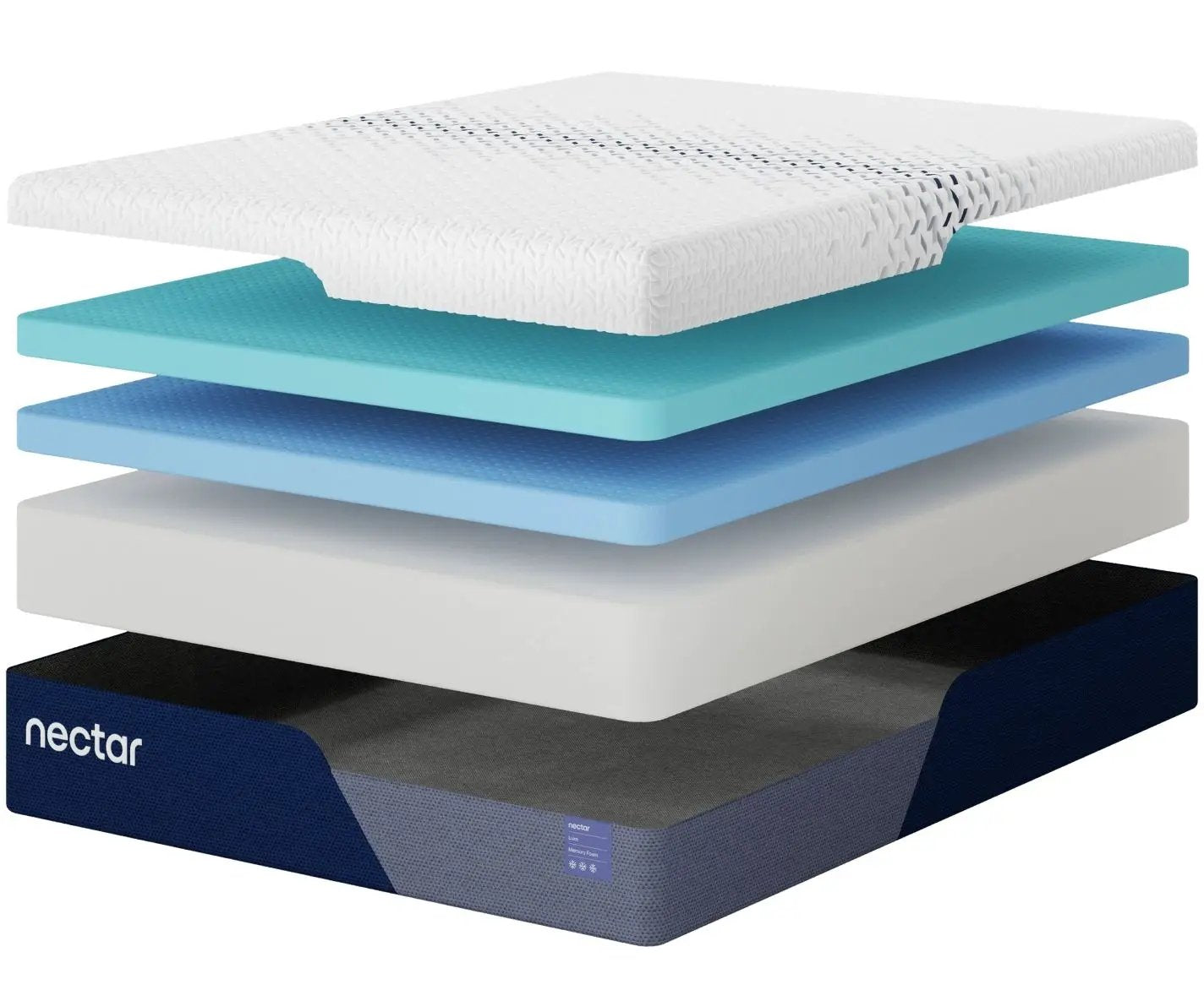 Nectar Luxe Memory Foam Mattress for Cooler Sleep