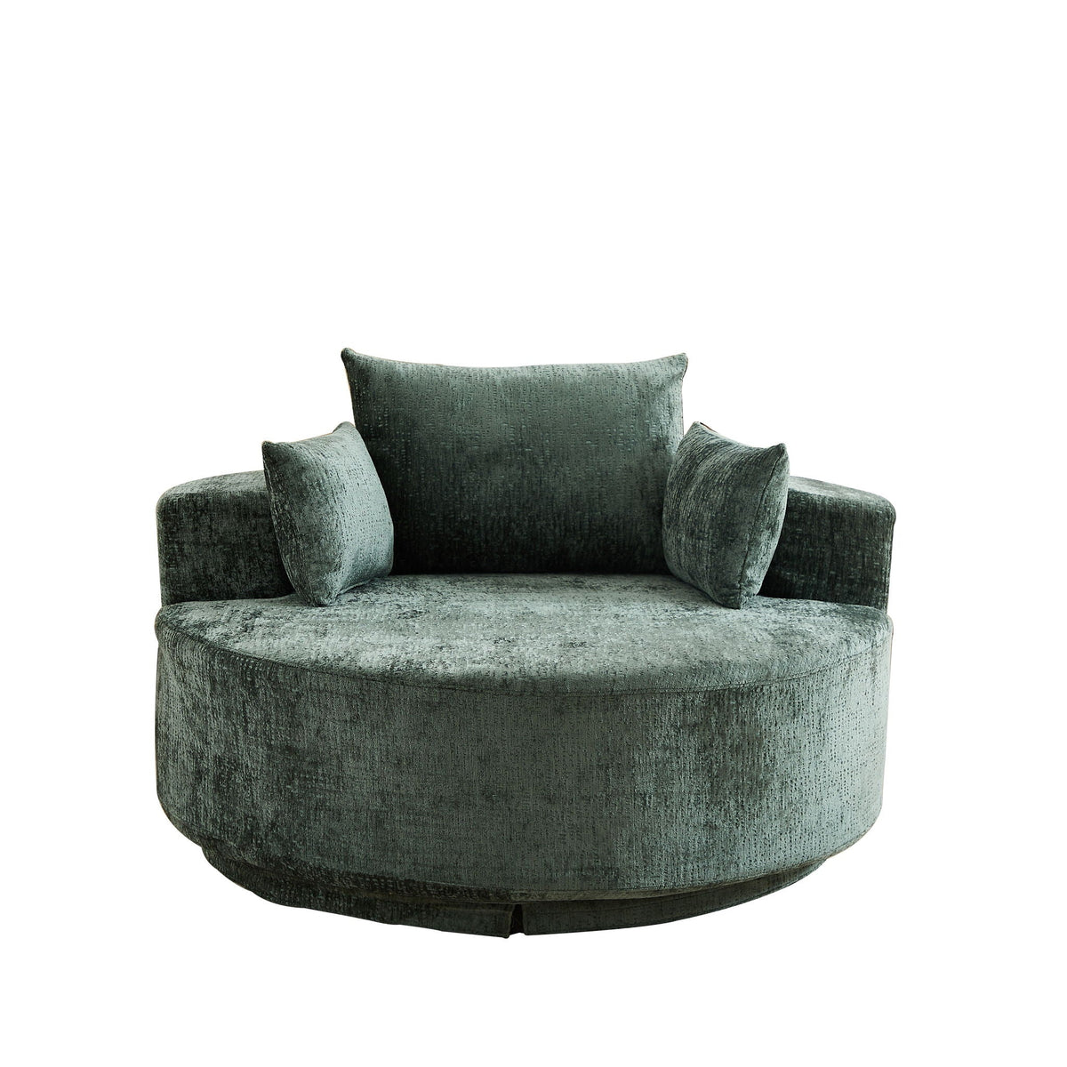 Modern Single Sofa and Swivel Sleeper Chair