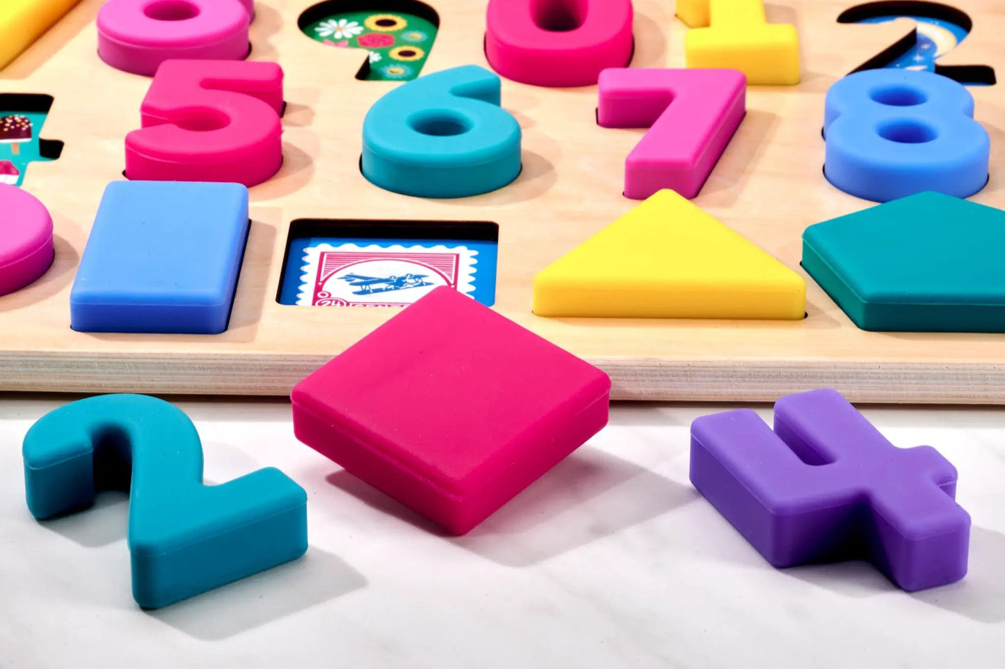 123 Find and Fit Puzzle for Babies and Toddlers