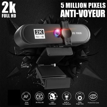 2K 4K Webcam Tripod Autofocus USB Camera