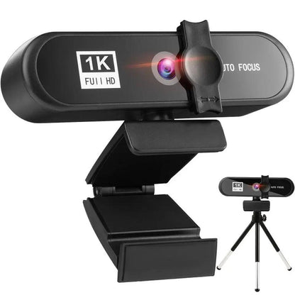 2K 4K Webcam Tripod Autofocus USB Camera